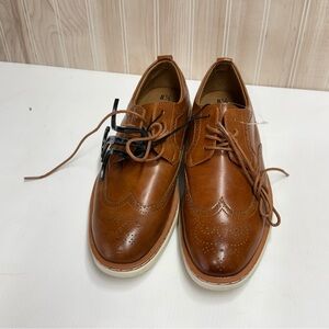 Men's Brown Leather Dress Shoes